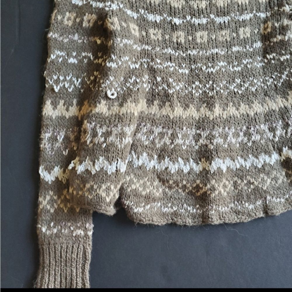 Free People Aztec Thick Sweater - Picture 10 of 11